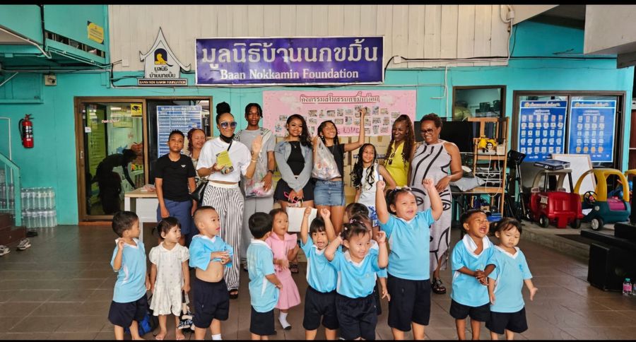 Community service trip with the Baan Nokkamin Foundation